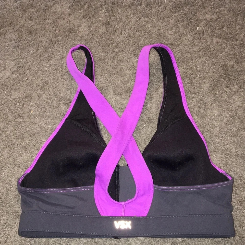 VSX Sexy Sport Front Zip Sports Bra Victoria’s Secret - Picture 2 of 6